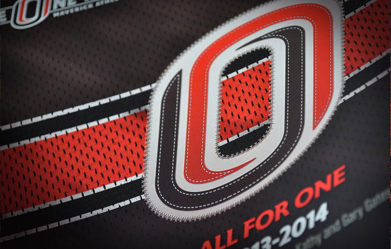 UNO hockey brochure design